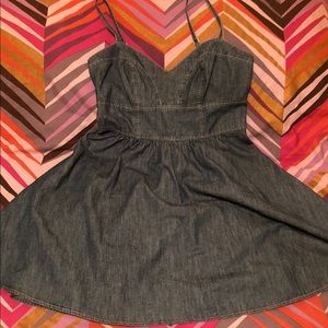 Express denim dress